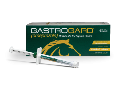 Gastrogard product shot used for Gastric health issues in equine.