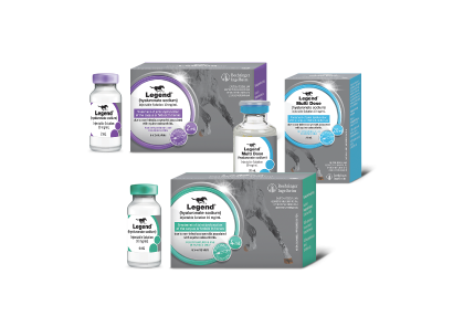 Legend product shot used for Joint health issues in equine.