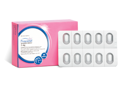 Prascend product shot used for endocrine health issues in equine.