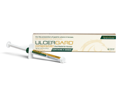 Ulcergard product shot used for Gastric health issues in equine.